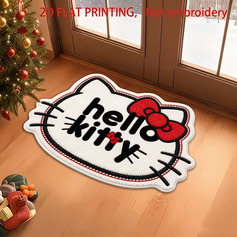 Cute special-shaped Cadillac entrance door mat bathroom water-absorbent stain-resistant splash-proof bathroom foot mat entrance wear-resistant door mat