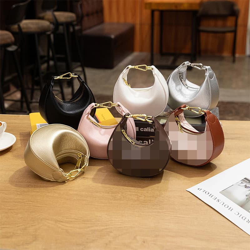 Cross-border women's bags, fashion niche design dumpling bags, trendy portable casual lucky bags, women's shoulder crossbody bags
