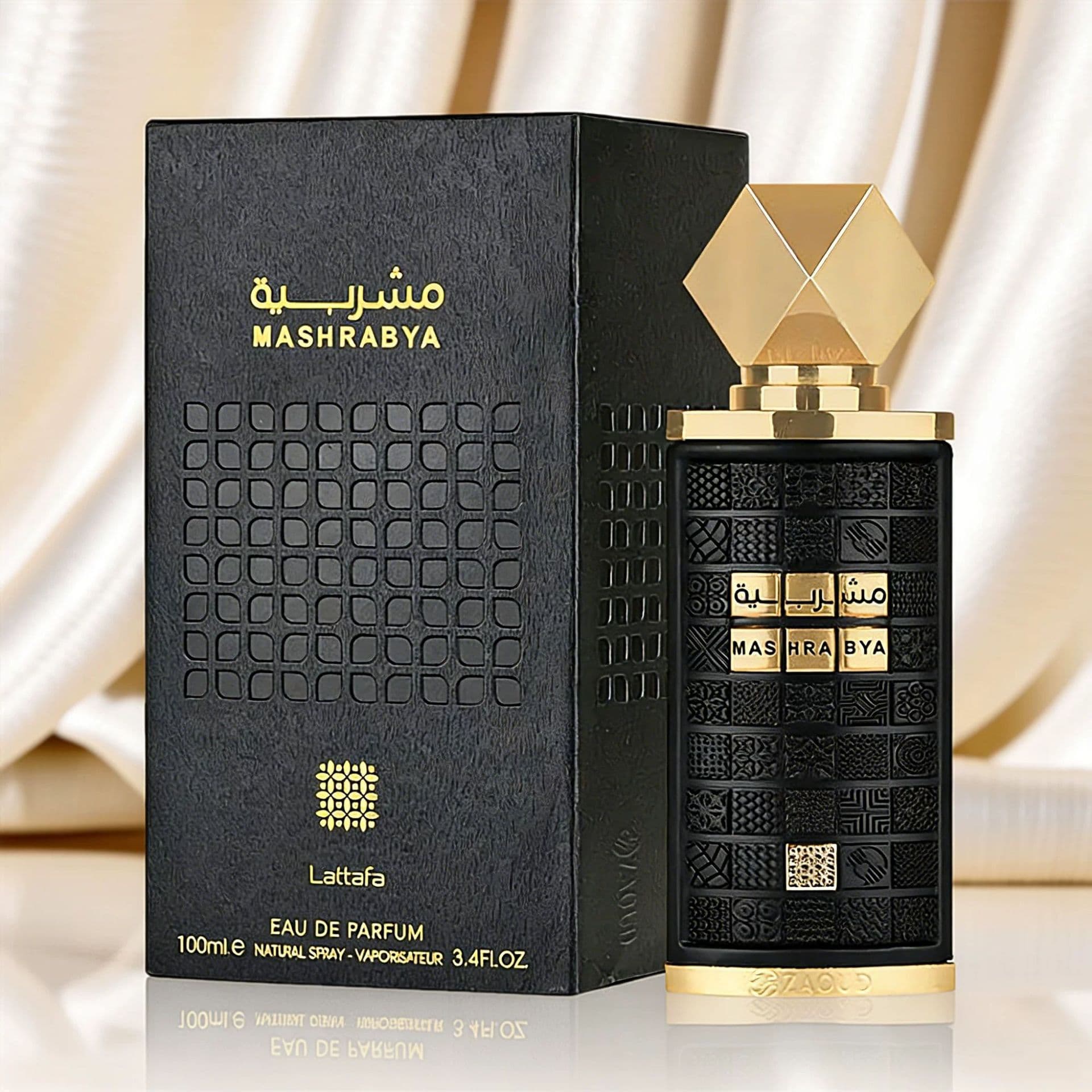 High-Quality Gift Box Lattafa MASHRABYA Men's Perfume Arabian Middle Eastern Dubai Export Fragrance