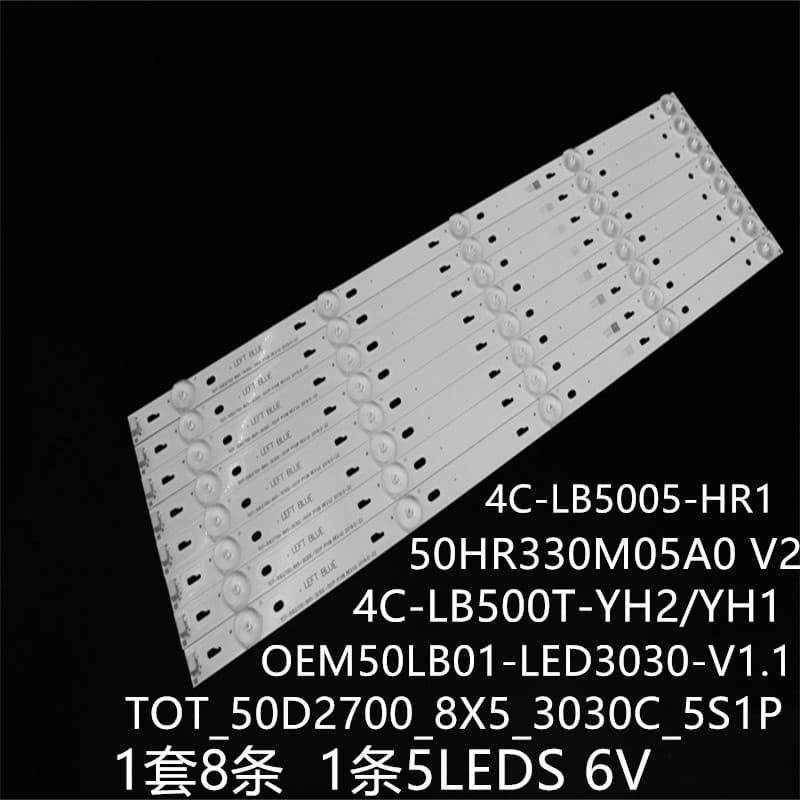 Compatible with F50S3803 B50A658U LED Strip O EM50LB01-LED3030 50HR330M05A0