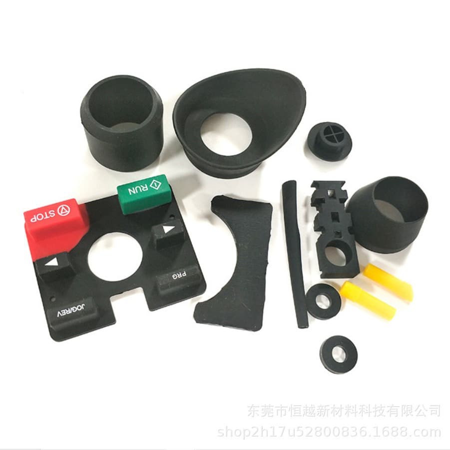 High temperature resistant silicone product processing, non-standard custom silicone parts, silicone button covers, source factory, accepts drawings and samples.