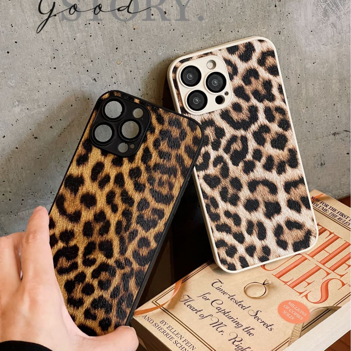 New Autumn Winter Leopard Print iPhone 16 Pro Lens Cover Phone Case Compatible with iPhone 11/12/13/14 Retro