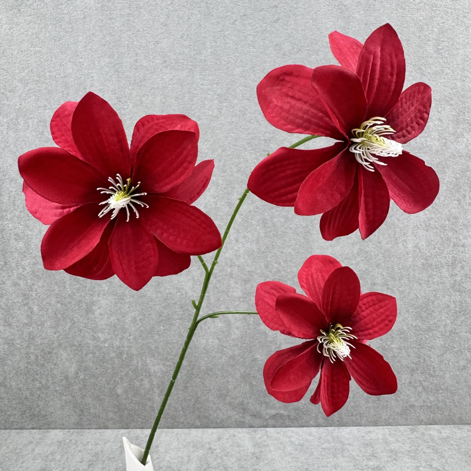 Simulated 3D Magnolia Flowers for Wedding Decorations, High-End Artificial Flowers for Live Streaming, Home Decor, and Fake Flowers