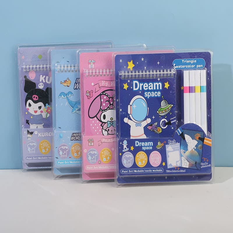Acrylic markers for elementary school students, children's drawing book, DIY drawing, coloring, large capacity, non-toxic and washable.