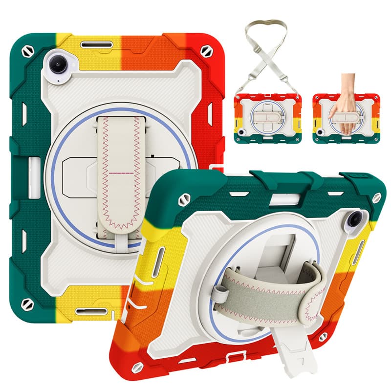 Protective Case for Redmi Kpad 8.8-inch Tablet 2025 with Rotating Stand and Hand Strap, Redmi Pad 2 Drop-proof Cover