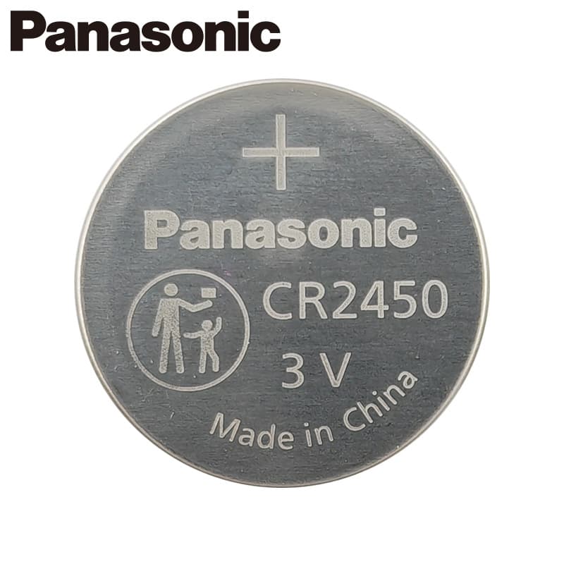 Panasonic CR2450 3V Lithium Coin Battery Industrial Pack CR2450/BN Genuine Original
