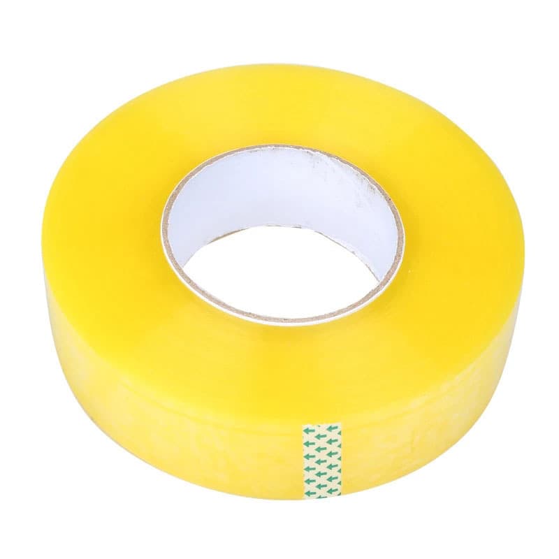 Carton Sealing Tape Manufacturer Bulk Wholesale Transparent Express Packaging Tape, Beige Warning Tape Large Roll