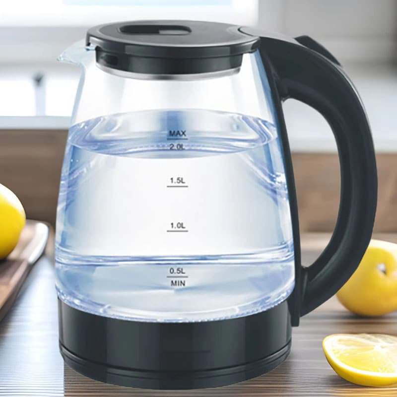 Source factory high boron glass electric kettle hot water kettle kettle glass products cross-border e-commerce spot supply