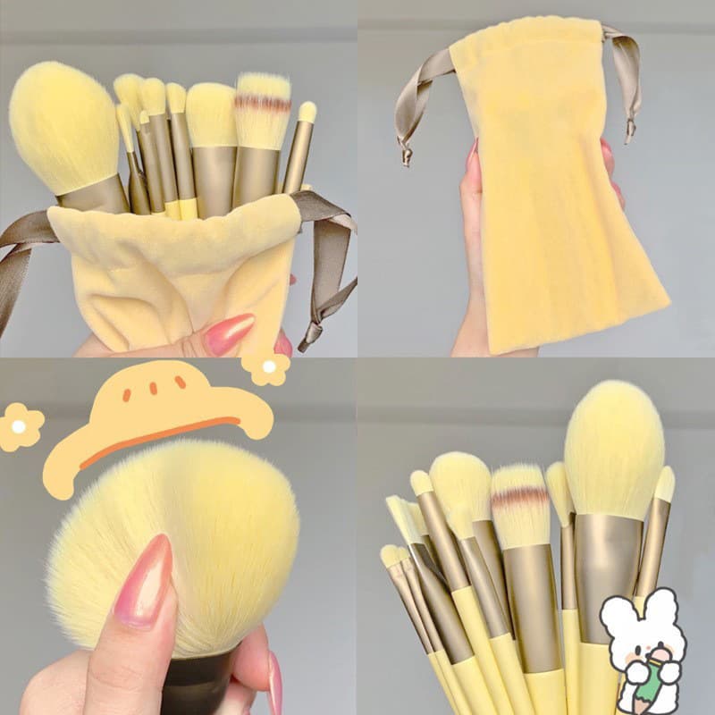 13-Piece Makeup Brush Set, Full Set Soft Bristle Eyeshadow Brush, Powder Brush, Blush Brush, Concealer Brush, Portable Makeup Brushes