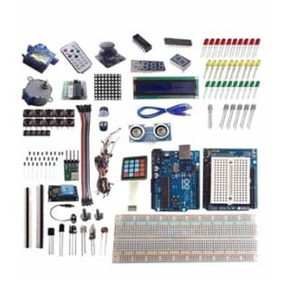 UNO R3 Learning Kit Starter Kit Stepper Motor Learning Kit with Box and Proto Shield