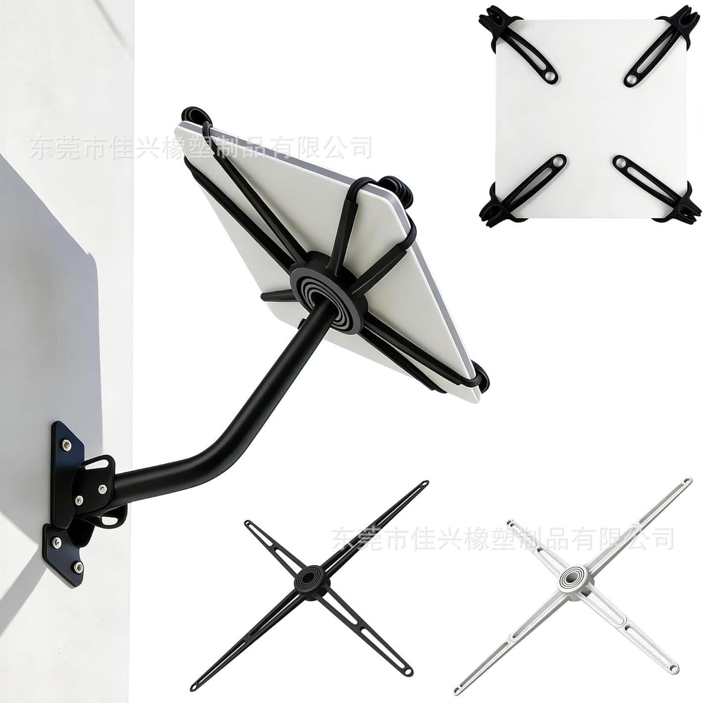 Cross-border Silicone Mini Star Link Fixing Bracket Windproof Fixing Strap for Outdoor Garden Star Windproof Fixing Rack