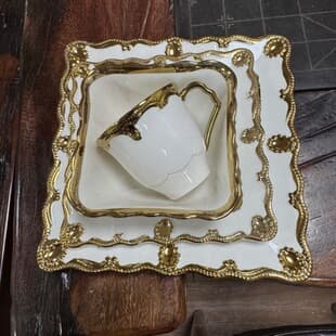 16-Piece Dinner Set Ceramic Plates and Bowls Wholesale Chaozhou Ceramics