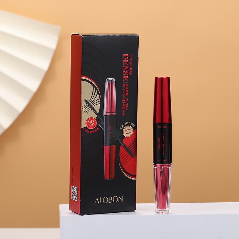 Yabang New Raincoat Double-Ended Mascara 6849, Smudge-Proof, Waterproof, Swim-Proof Mascara Wholesale Drop Shipping