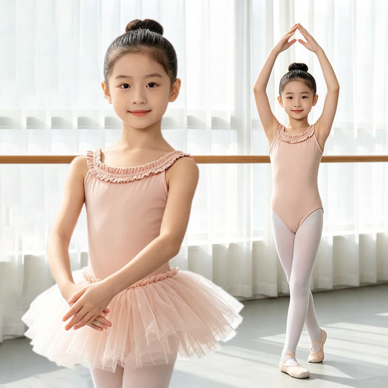 Dancewear for Girls 2026 Summer New Sleeveless Ballet Practice Leotard Chinese Dance Costume Open Crotch Bodysuit for Women
