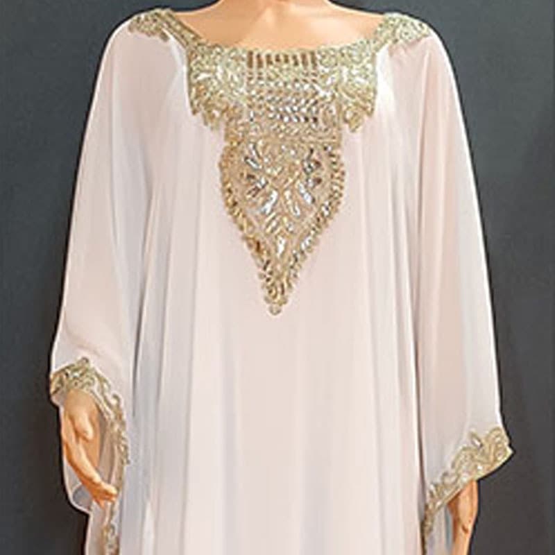 African Cross-border Plus Size Women's Dress Embroidered Lace Robe 8299# (Image package, please contact customer service)