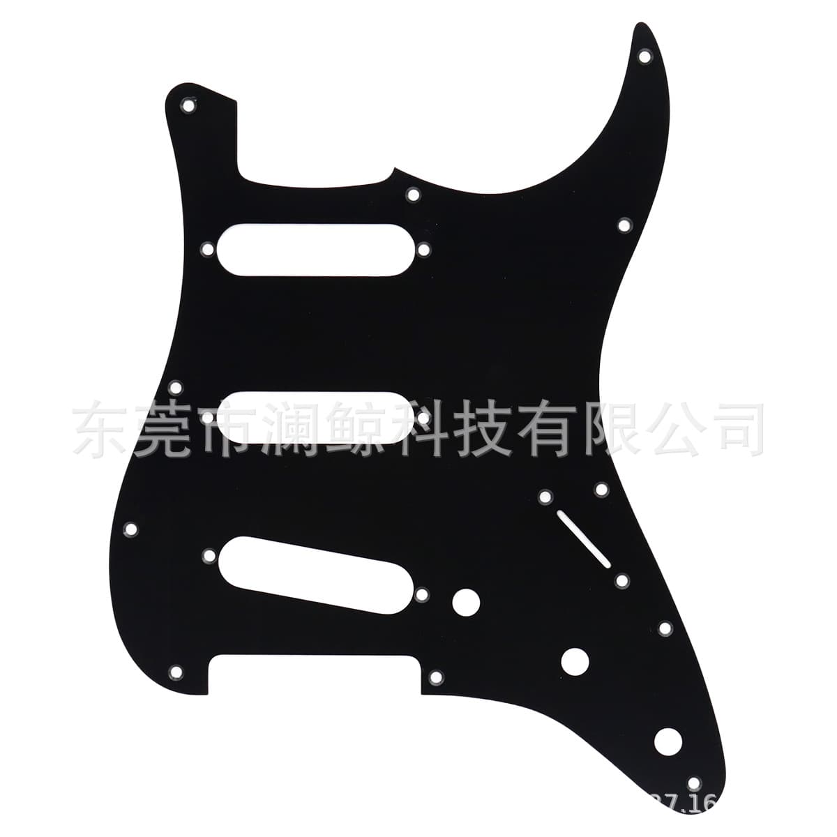 Metal Aluminum Alloy SSS Electric Guitar Pickguard SSS Electric Guitar ST SQ Three Single-Coil Guitar Pickguard Front Cover Plate