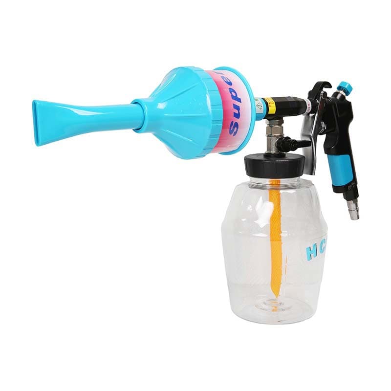 High Pressure Car Wash Water Gun Car Beauty Shop Equipment Tool Tornado Foam Brush Car Cleaning Gun Wholesale