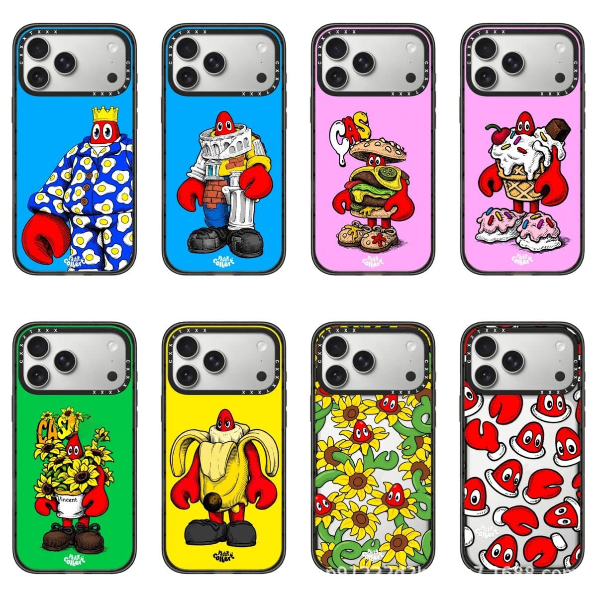 C-House x Philip Colbert Lobster Universe 17 Pro for Apple 15 Mirror 13 Protective Case Magnetic
