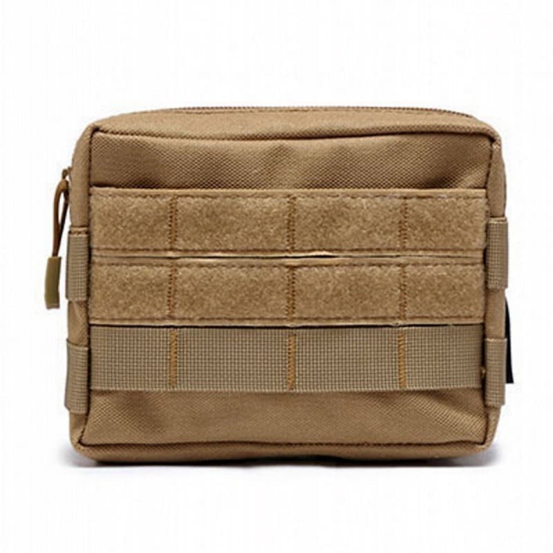 600D Outdoor EDC Tool Pouch, MOLLE Camouflage Waist Pack, Multi-functional Coin and Phone Pocket, Commuter Accessory Bag