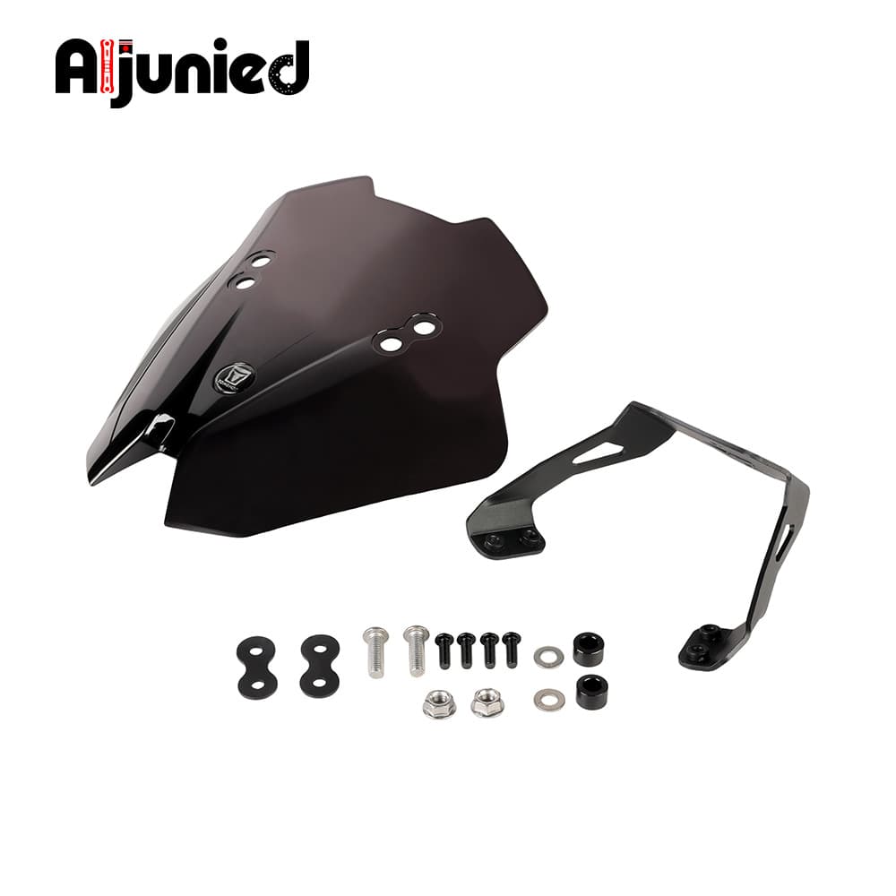 Compatible with CFMoto 800NK Advanced Windshield, Compatible Extension Bar, Windshield, Front Visor, Deflector Cover