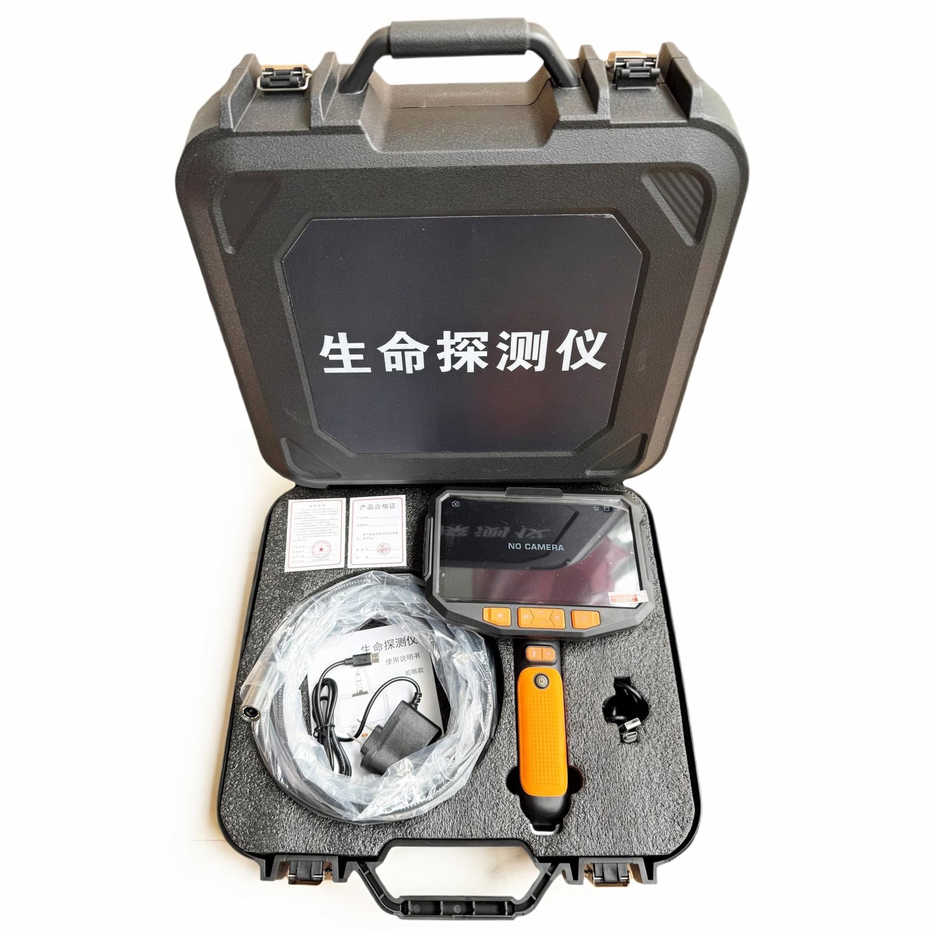 Life detector LScan-V3 HD snake eye video search and rescue device 5 meters optical snake tube fire emergency rescue
