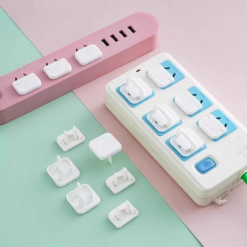 Socket Protector Child Anti-Shock Plug Outlet Guard Cover Baby Infant Switch Plate Hole Blocker Safety Plug