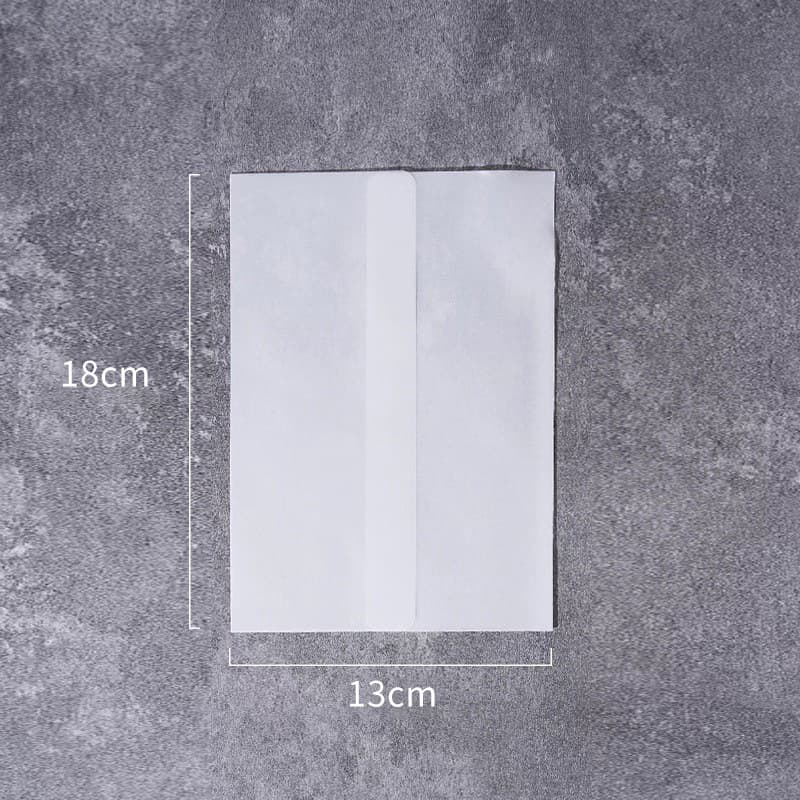 Sulfuric acid paper envelope printing with hot foil stamping for gift cards, invitations, storage sleeves, custom transparent envelope paper bags manufacturer
