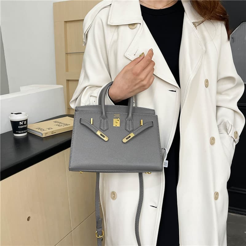 Kelly Bag New Handbag Fashion Lock Buckle Platinum Bag Shoulder Crossbody Women's Bag bags Bag Songxia Yousong