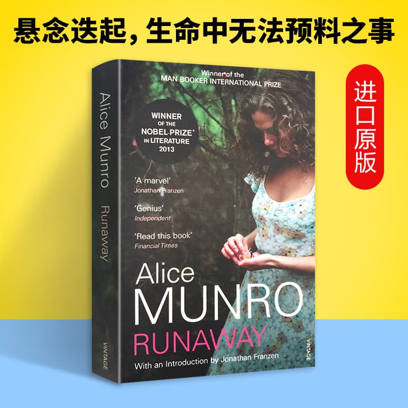 In Stock: Runaway English Original Novel by Alice Munro, Representative Work