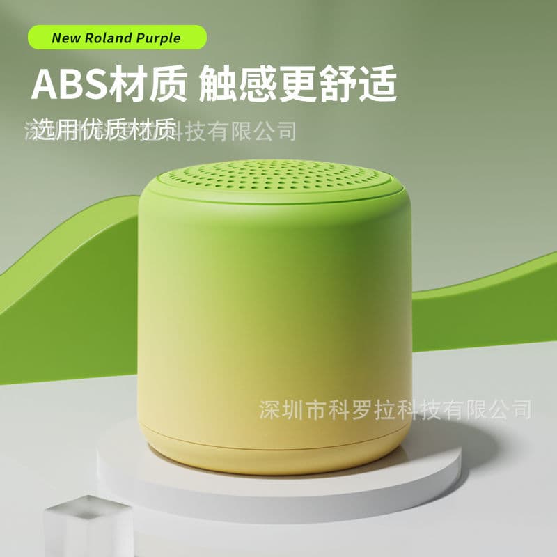Factory Direct Macaron Bluetooth Speaker Desktop Audio Portable Cross-border Mini Powerhouse Wireless Outdoor