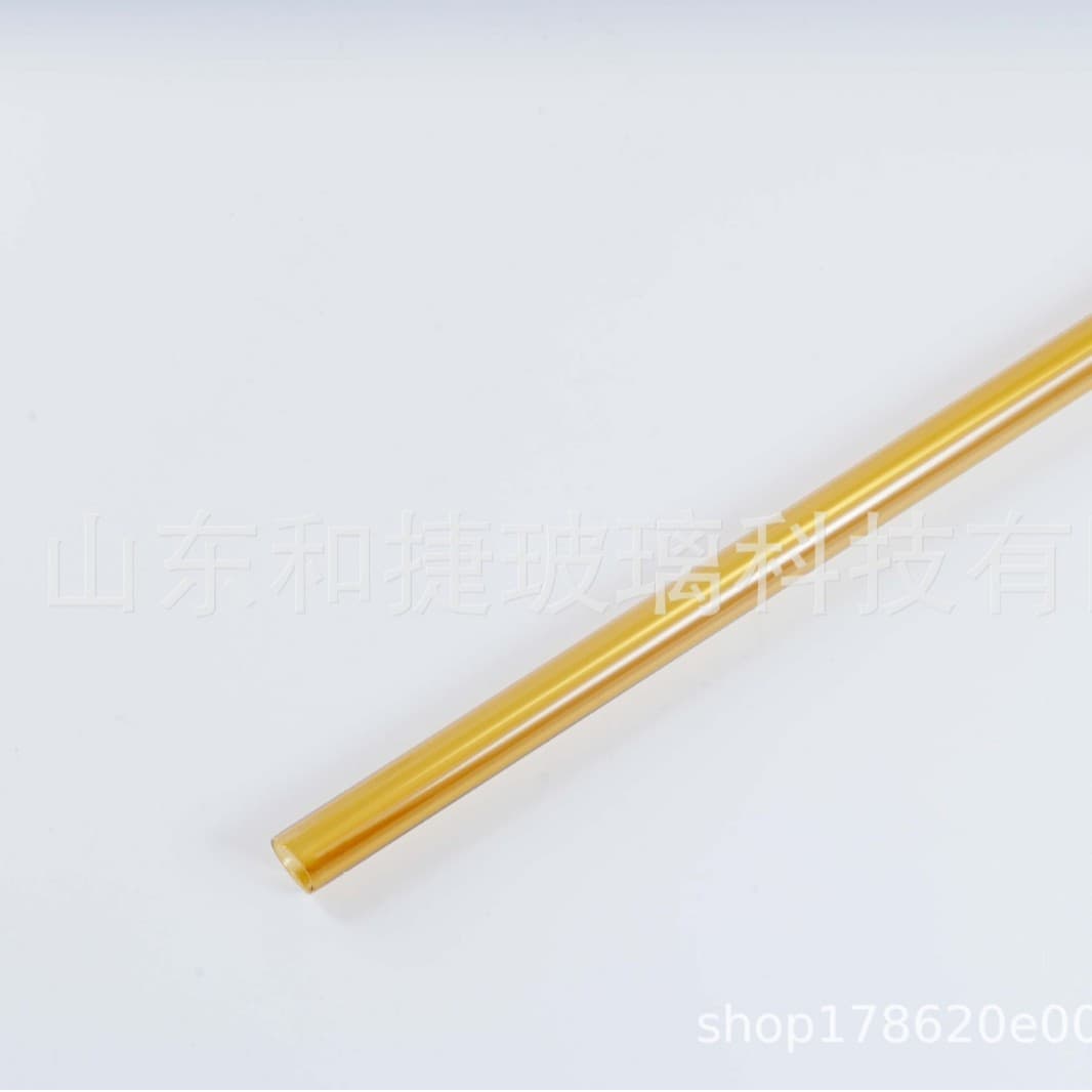 A Shandong manufacturer supplies large quantities of colored transparent borosilicate glass rods in 22 colors for architectural decoration.