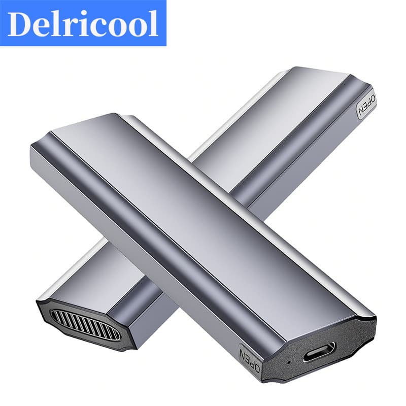 Tool-free new M.2 hard drive enclosure NGFF/NVME dual protocol solid-state SSD mobile hard drive enclosure type-c3.1