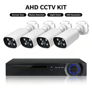 CCTV Camera Kit AHD KIT 4-Channel 8-Channel Surveillance Camera Set