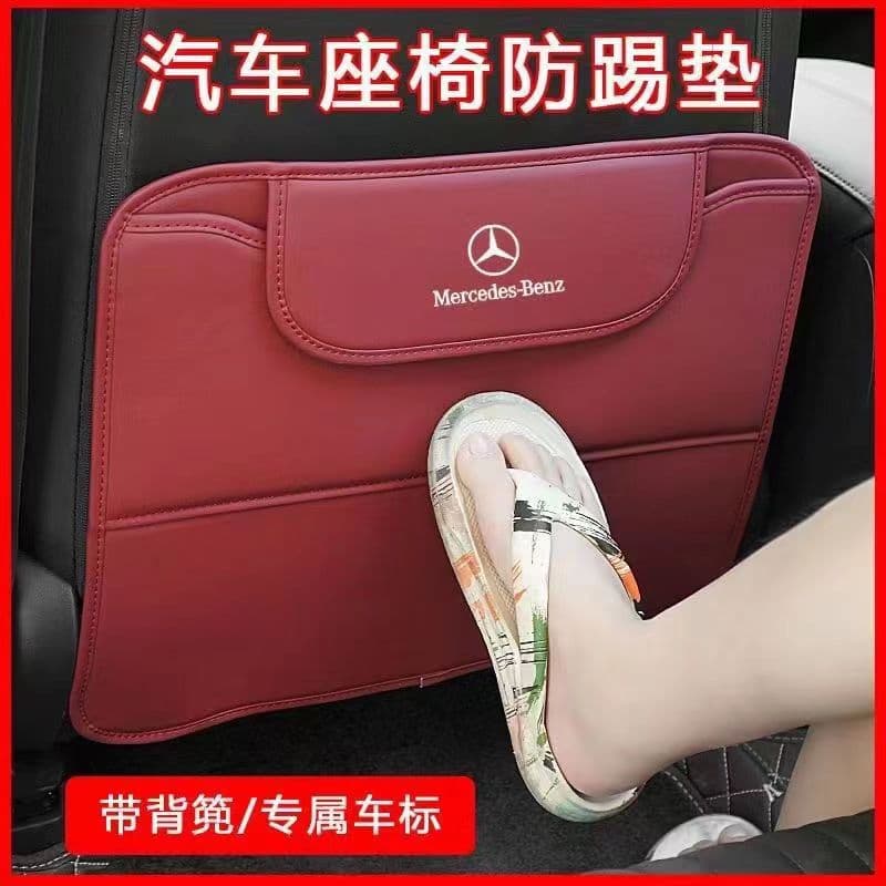 Car Child Seat Kick Mat Protector Pad, Car Kick Mat for Rear Seat, Backrest Protection Mat Durable and Kick-Resistant
