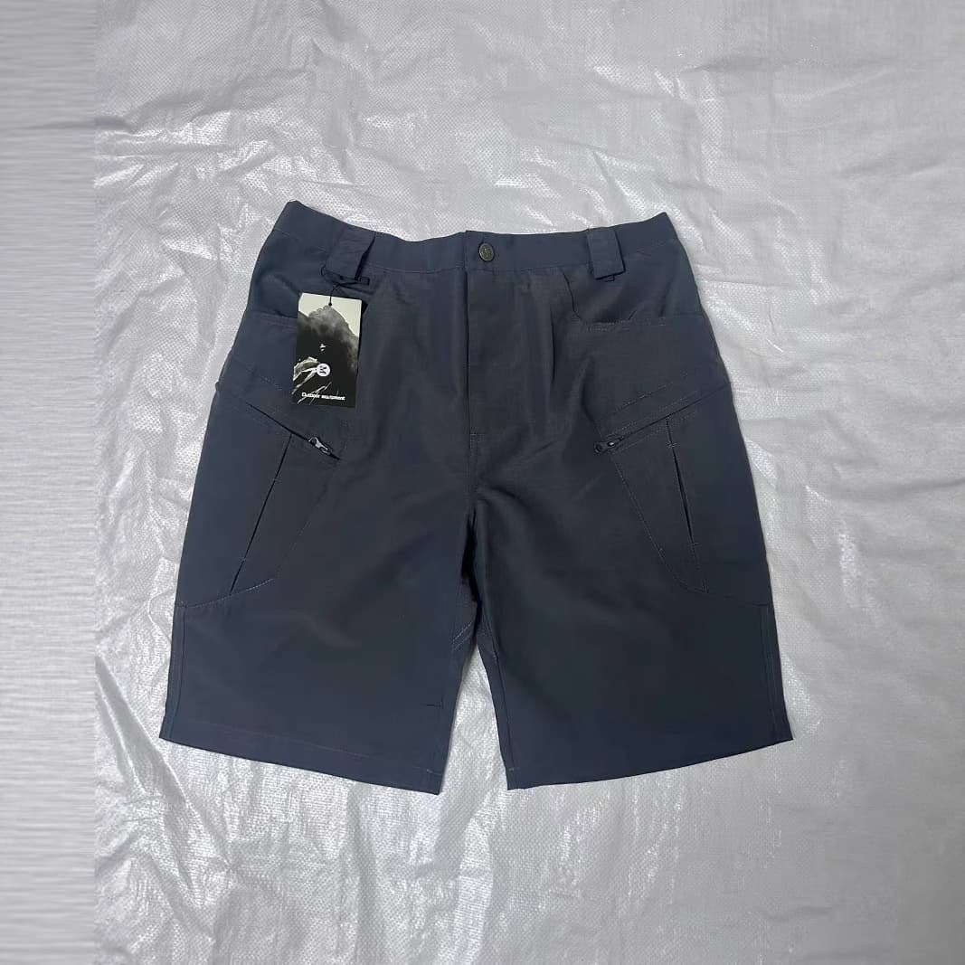 Summer New Tactical Shorts Men's Outdoor Thin Five-Point Pants Multi-Pocket Hiking Pants Abrasion-Resistant Work Pants