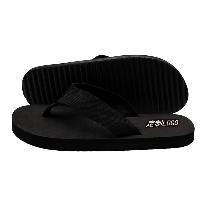 Men's Slippers for Export, In-Stock Cross-Border Thick-Soled Flip-Flops, Large Size EVA Clip-On Flip-Flops, Ready to Ship