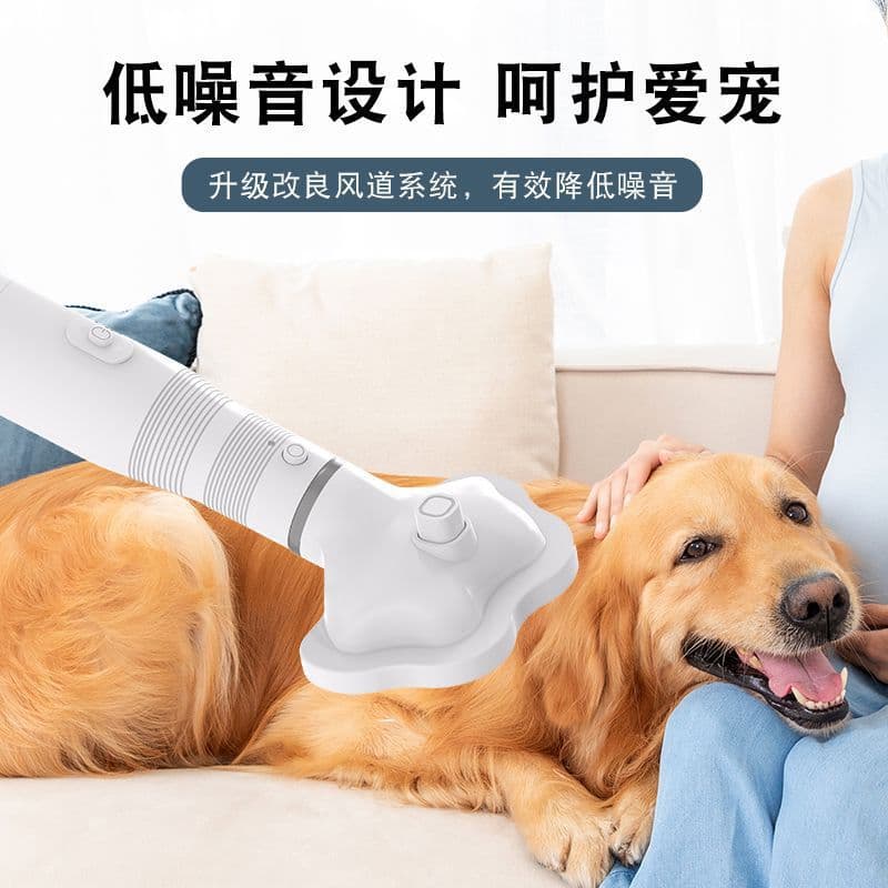 Pet Blow-Dry and Straightening Tool, Dog Hair Straightener All-in-One Dryer, Dedicated for Cat and Teddy Bath Grooming