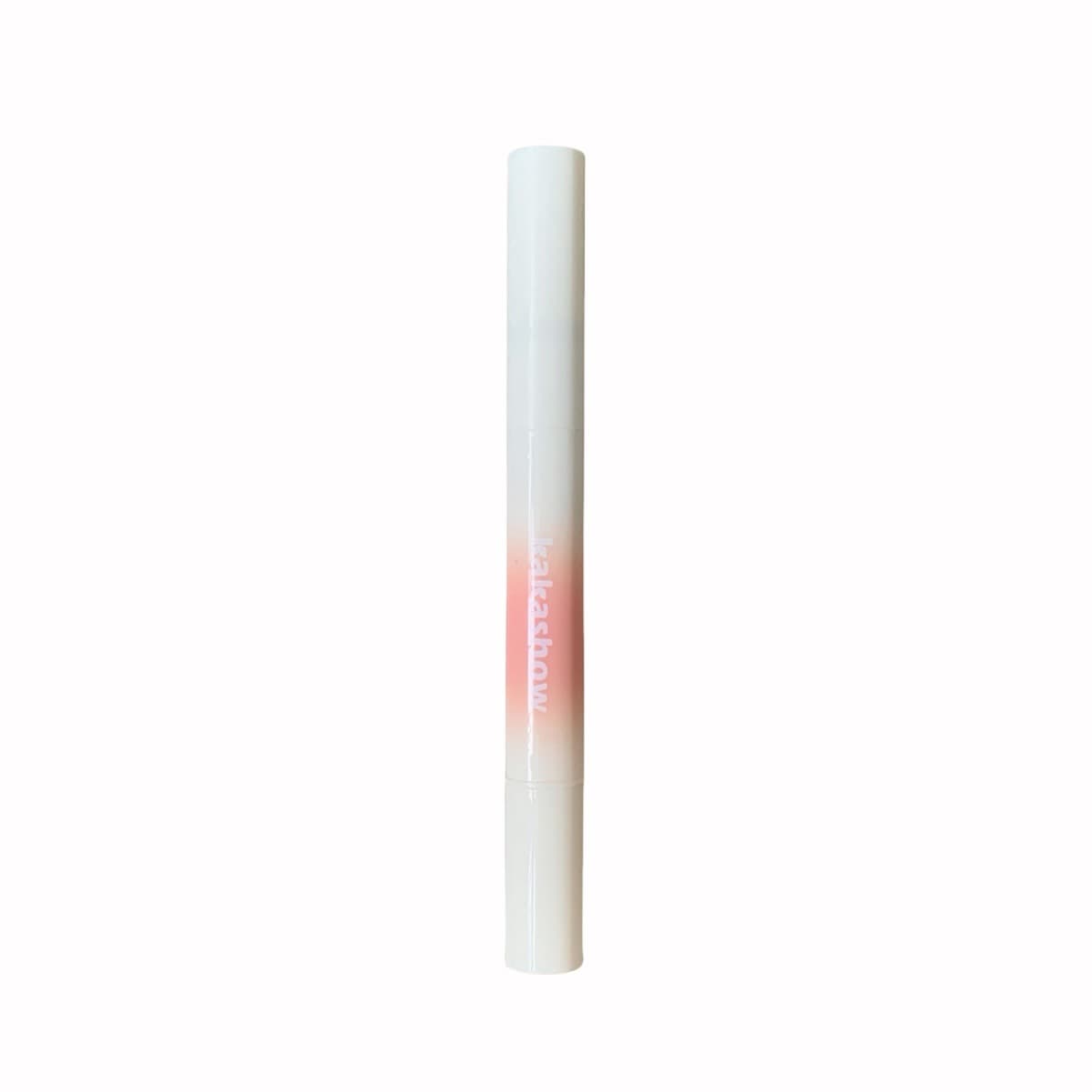 Kaka Show Water Glow Lip Gloss with Flat Iron Brush Head, Clear Water-Shine Plump Lips, Korean-Style Brightening Lip Tint