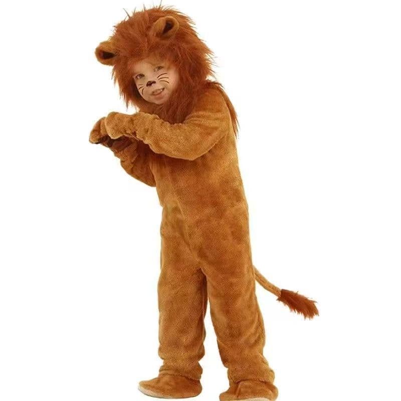 Halloween children's adult lion clothes Lion King costume Wizard of Oz lion cos costume parent-child costume