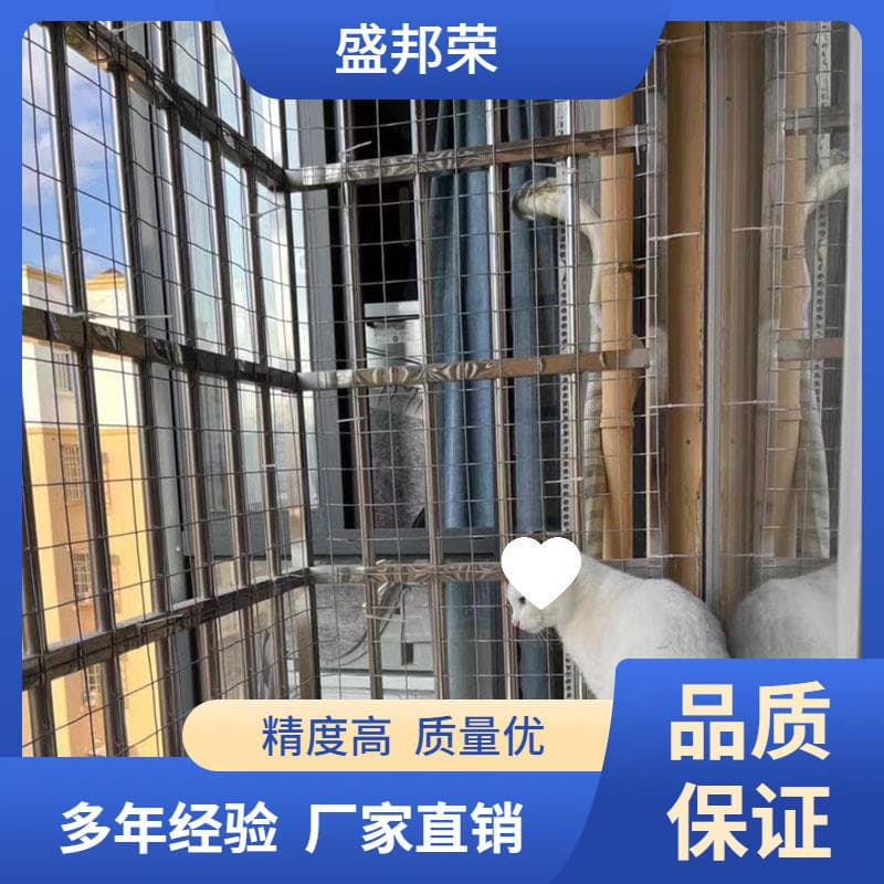 Shengbangrong Balcony Protection Net Grid Protective Fence Balcony Railing Cat Wire Mesh Window Sealing Iron Pet