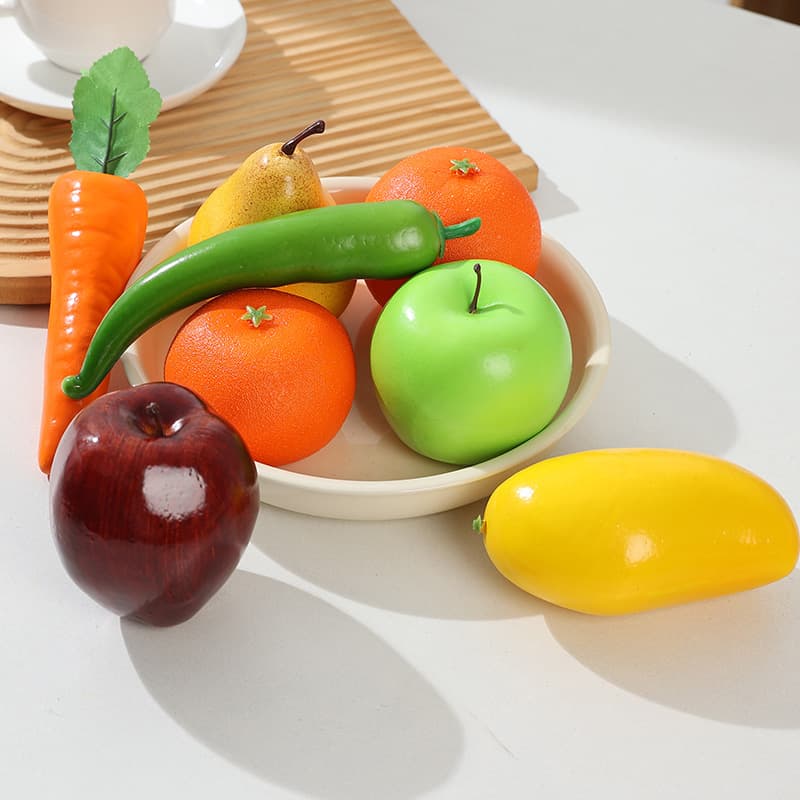 Cross-border Trade Simulated Fruit Model Fake Apple Home Display Store Decoration Prop Simulated Fruit and Vegetable