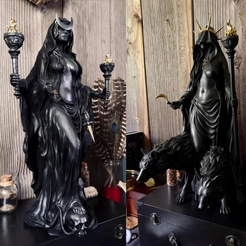 Cross-border Halloween Hekate NiktipolosThe Witch ofThe NightNight Witch Ornaments