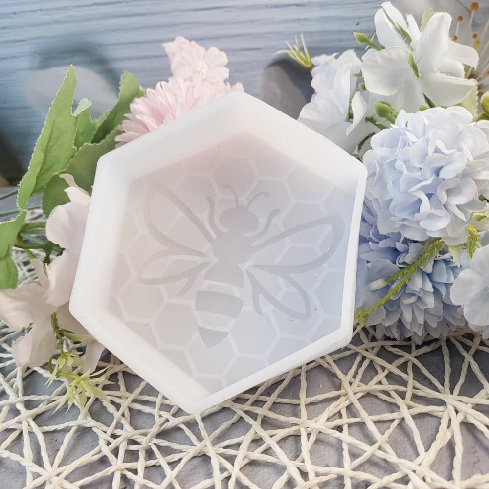 Z0123 Honeycomb Bee Aroma Mold Crystal Epoxy Silicone Mold DIY Decoration Silicone Mold