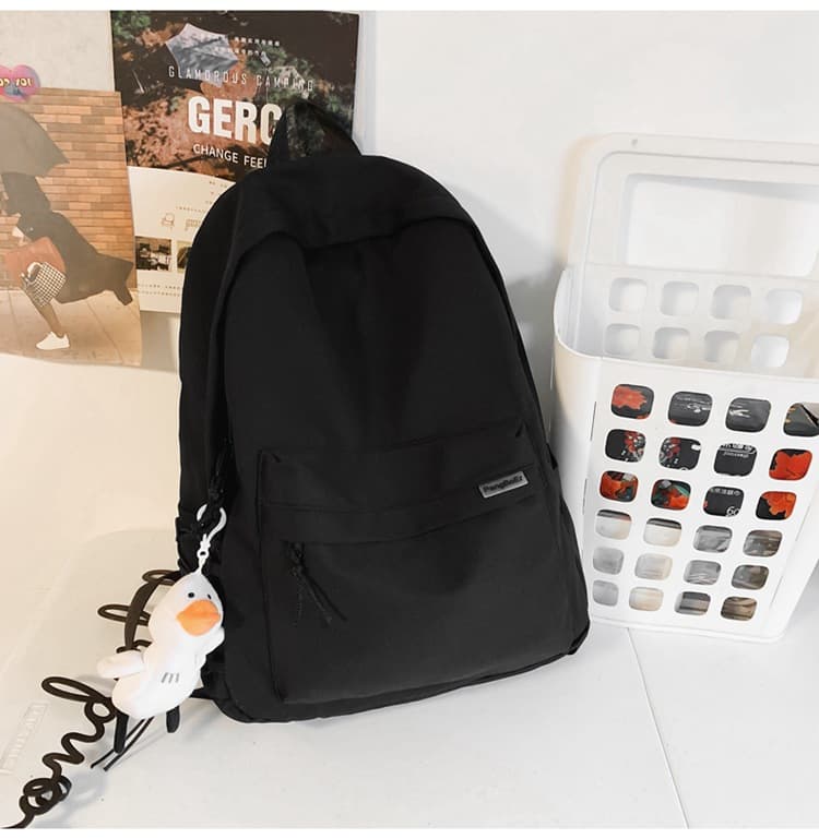Men's Backpack Large Capacity Laptop Backpack Women's Japanese Style for Middle School High School College Students Cross-border Lightweight Waterproof