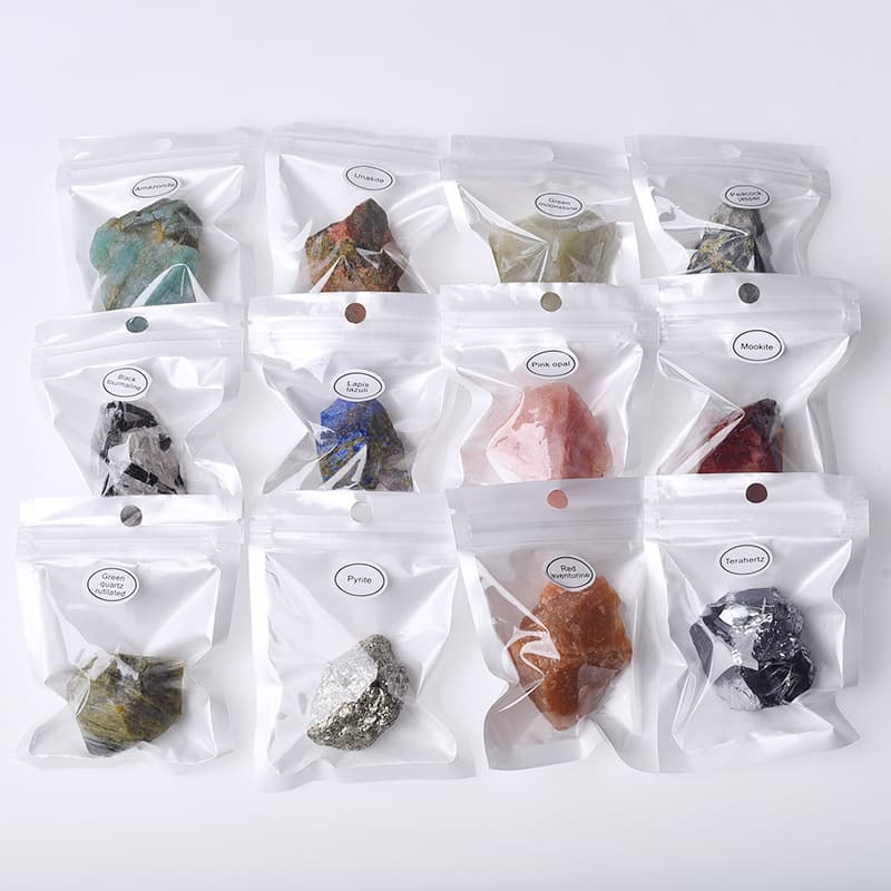 Factory Wholesale Natural Crystal Raw Stones, Various Sizes of Crushed Specimen Rocks, Mineral Diffuser Stones for Aromatherapy