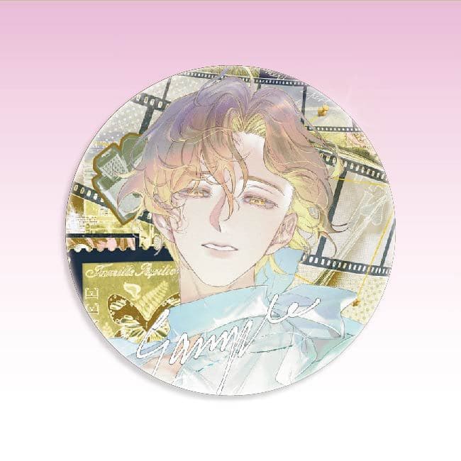 Badge Pin Shaped Stage Mizi Sua Luka Anime Merch Accessory