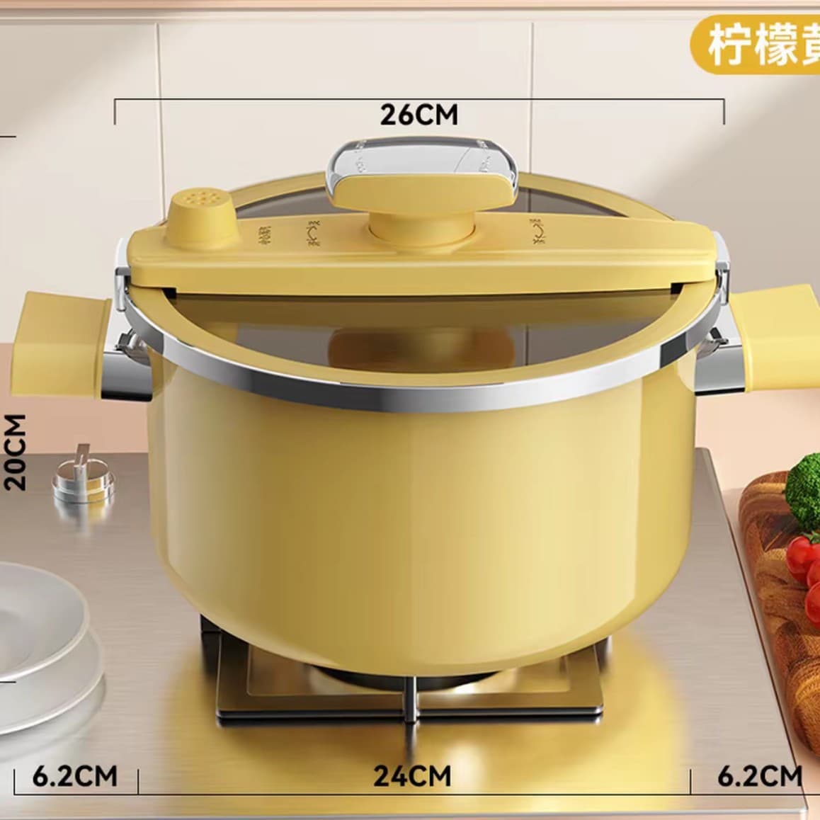 Three-person blacksmith micro-pressure cooker new enamel micro-pressure cooker porridge and stew nutritional pot large capacity multi-functional enamel pot