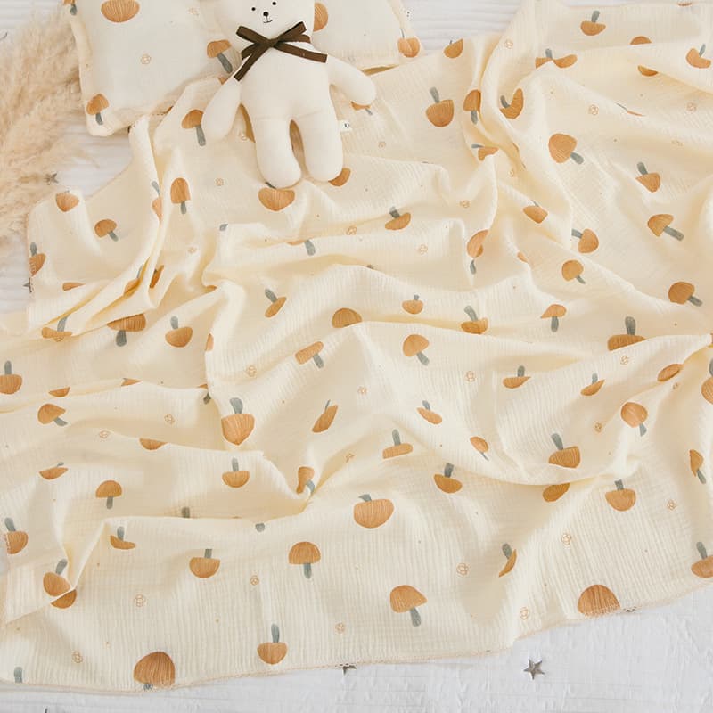 Class A Infant Thin Quilt Summer Duvet Baby Summer Swaddle Summer Cover Blanket Children's Towel Blanket Gauze Kindergarten Quilt