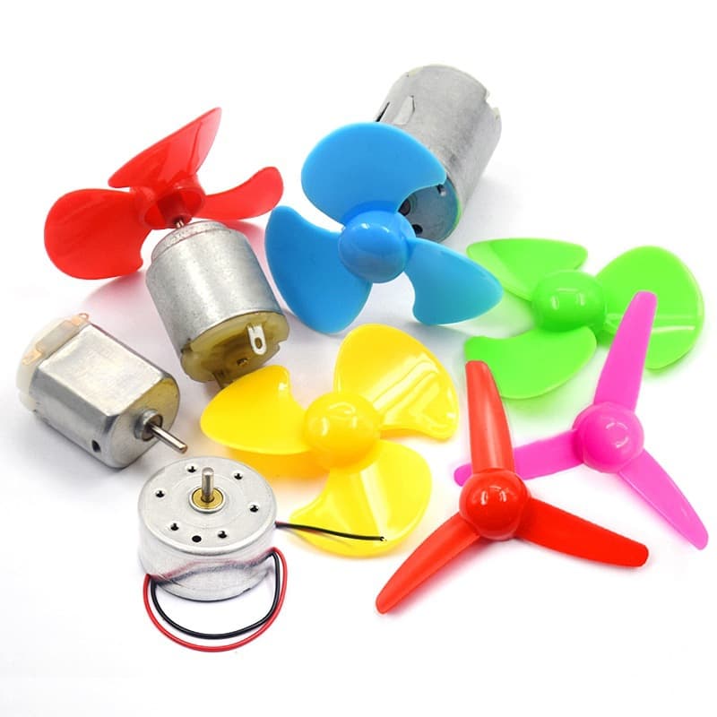 280 toy car R300C hair dryer electric high power 130 small motor round small motor fan handmade diy