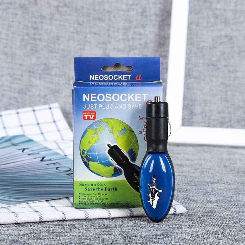 New Portable Car Fuel Saver NEOSOCKET Plug-in Car Specific Power Boost Fuel Saving Additive